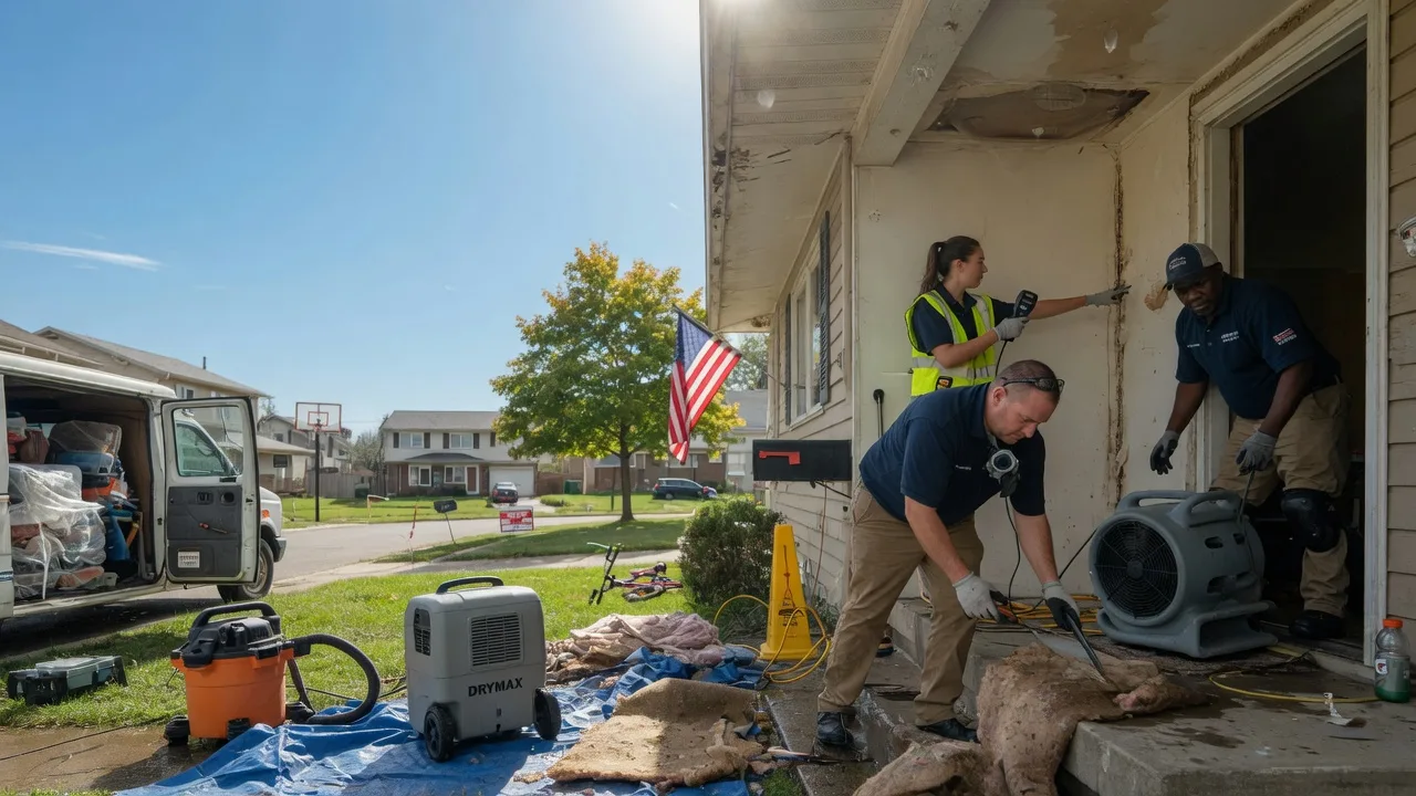 Water Damage Restoration in Pineville, NC near me